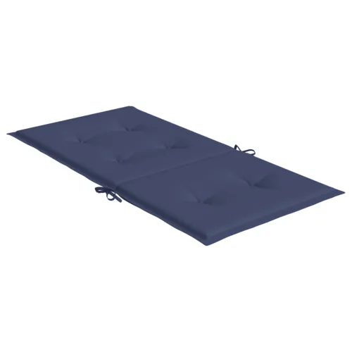 Jastuci za stolice s niskim naslonom 6 kom modri od tkanine - Modra 100 x 50 x 4 cm 6 Cijena