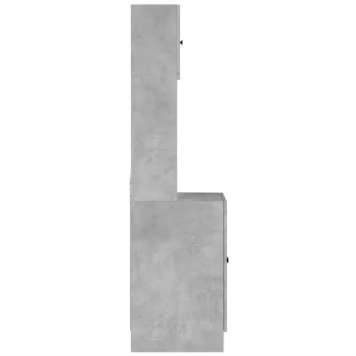 Kuhinjska ormarić boja betona 60x50x180 cm konstruirano drvo - Beton siva 1 60 cm 1 Cijena