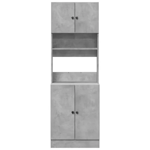 Kuhinjska ormarić boja betona 60x50x180 cm konstruirano drvo - Beton siva 1 60 cm 1 Cijena
