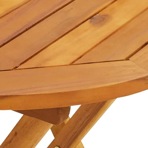 3-dijelni bistro set od tkanine i masivnog drva plava i bijela - Plava i bijela 60 x 75 cm Cijena