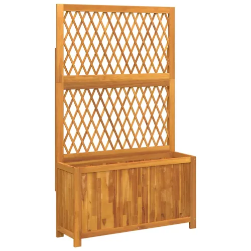 Sadilica s rešetkom 100x32x165 cm od drva bagrema - 100 x 32 x 165 cm 1 Cijena