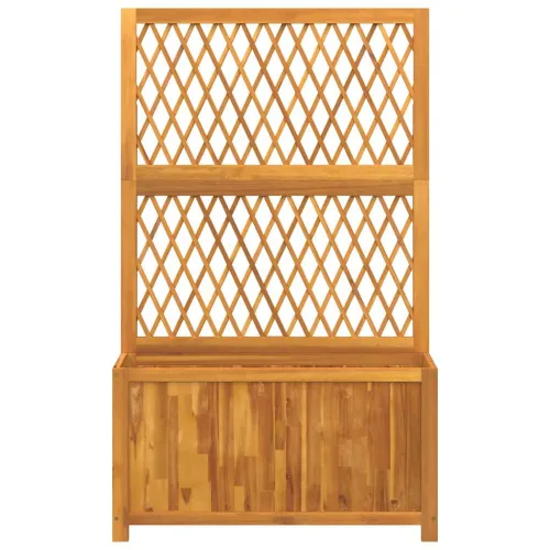 Sadilica s rešetkom 100x32x165 cm od drva bagrema - 100 x 32 x 165 cm 1 Cijena