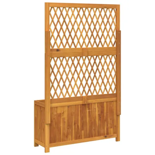 Sadilica s rešetkom 100x32x165 cm od drva bagrema - 100 x 32 x 165 cm 1 Cijena