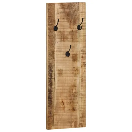 Zidne vješalice za kapute od masivnog drva manga 2 kom 36 x 110 x 3 cm  - 2 masivno drvo manga 2 masivno drvo manga Cijena