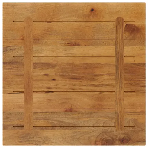 Stolna ploča 80x80x3,8 cm četvrtasta od masivnog drva manga - Drvo manga (završna obrada od hrastovine) 80 x 80 cm 1 38 mm Cijena