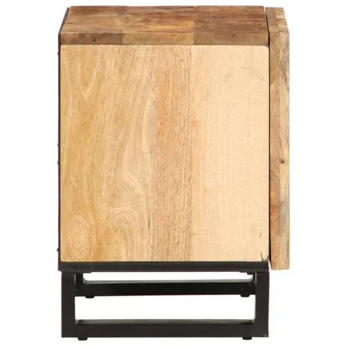Noćni ormarići 2 kom 40x34x46 cm od masivnog grubog drva manga - 2 grubo drvo manga 2 grubo drvo manga Cijena