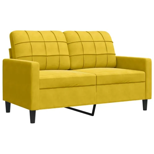Dvosjed žuti 120 cm baršunasti - Žuta 1 120 cm Cijena