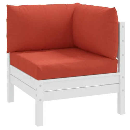 Jastuci za palete 3 kom prošarano crveni od tkanine - Crvena kutna sofa Cijena