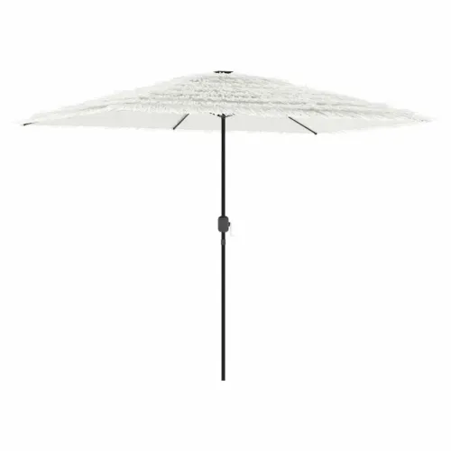 Vrtni suncobran s čeličnom šipkom bijeli 300x200x250 cm - Bijela 300 x 200 x 250 cm Cijena