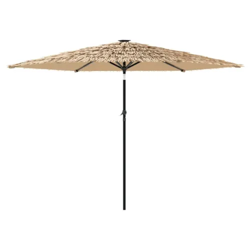 Vrtni suncobran s čeličnom šipkom smeđi 288x288x225 cm - Smeđa 288 x 288 x 225 cm Cijena