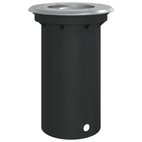 Vanjska podna svjetiljka okrugla crna 10,5x10,5 cm aluminijska - 1 1 Okruglo 1 Cijena