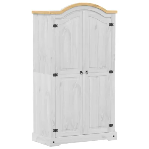 Ormar Corona 102 x 52 x 186 cm od masivne borovine - Bijela 1 1 Cijena