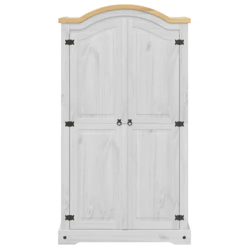 Ormar Corona 102 x 52 x 186 cm od masivne borovine - Bijela 1 1 Cijena