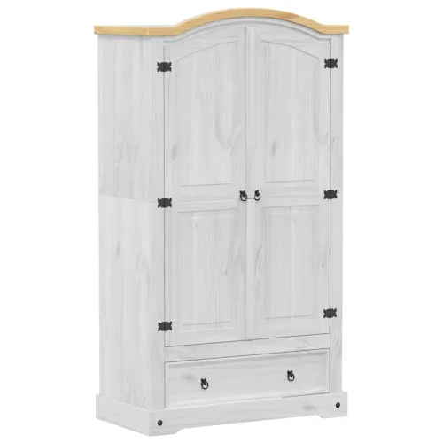 Ormar Corona 102 x 52 x 186 cm od masivne borovine - Bijela 1 1 Cijena