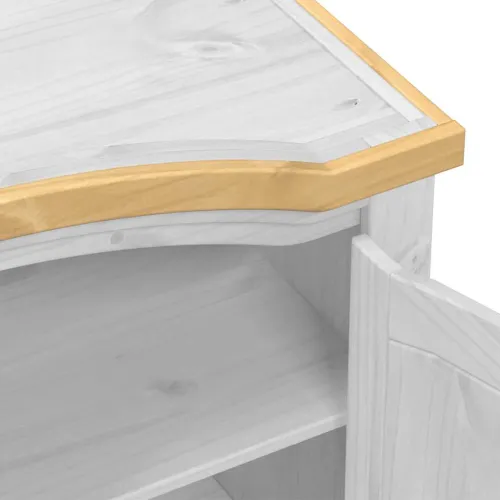 Ormar Corona 102 x 52 x 186 cm od masivne borovine - Bijela 1 1 Cijena