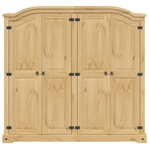 Ormar Corona 194 x 52 x 186 cm od masivne borovine - Smeđa 1 1 Cijena