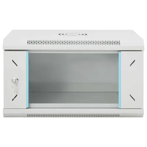 6U Zidni mrežni ormarić 19” IP20 53x40x30 cm - Siva 530 x 400 x 300 mm Cijena