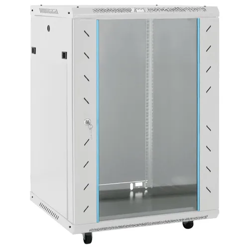 Komunikacijski ormarić 15U pomični 19 ” IP20 60x45x86 cm - Siva 600 x 450 x 860 mm Siva 800 x 600 x 1000 mm Cijena