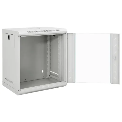 Zidni komunikacijski ormar 12U 19 ” IP20 53 x 40 x 60 cm - Siva 530 x 400 x 600 mm Siva 530 x 400 x 600 mm Cijena