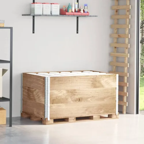 Okviri za palete 3 kom 120 x 80 cm od masivne borovine - Prirodna 120 x 80 cm 3 Cijena
