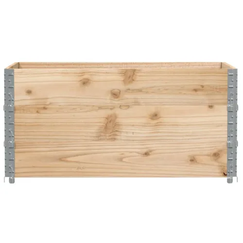 Okviri za palete 3 kom 120 x 80 cm od masivne borovine - Prirodna 120 x 80 cm 3 Cijena