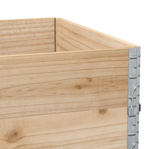 Okviri za palete 3 kom 120 x 80 cm od masivne borovine - Prirodna 120 x 80 cm 3 Cijena