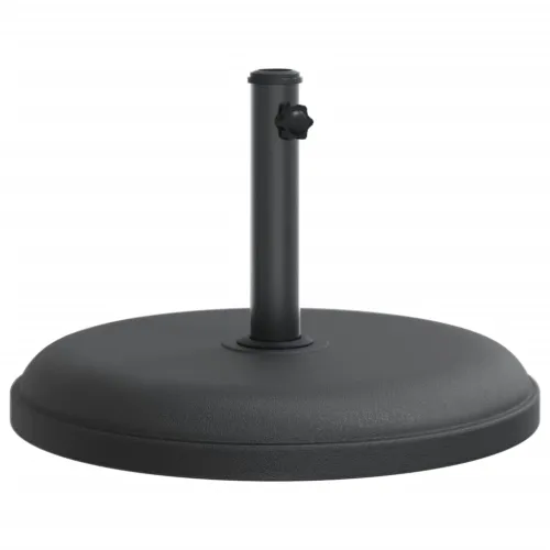 Baza suncobrana za stupove Ø 32/35/38 mm 25 kg okrugla - Crna 25 kg Cijena