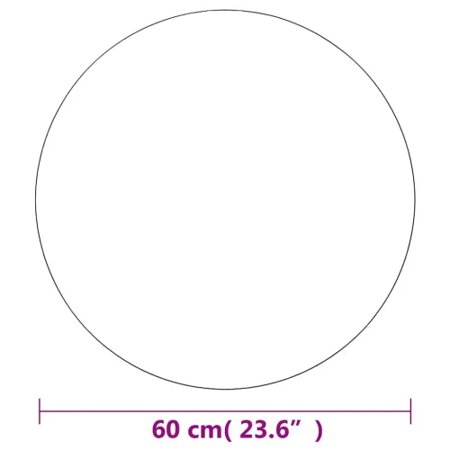 Zidno ogledalo 60 cm okruglo stakleno - Φ 60 cm 1 bez LED svjetala Φ 60 cm Cijena
