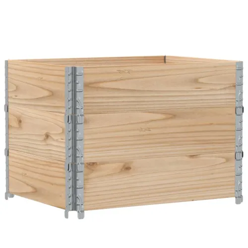 Okviri za palete 3 kom 80 x 60 cm od masivne borovine - Prirodna 80 x 60 cm 3 Cijena