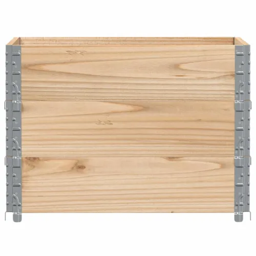 Okviri za palete 3 kom 80 x 60 cm od masivne borovine - Prirodna 80 x 60 cm 3 Cijena