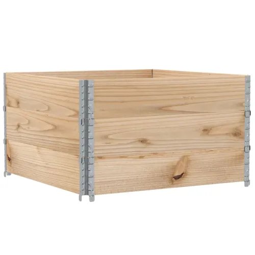 Okviri za palete 3 kom 100x100 cm od masivne borovine - Prirodna 100 x 100 cm 3 Cijena