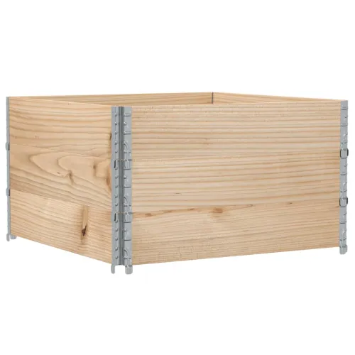 Okviri za palete 3 kom 100x100 cm od masivne borovine - Prirodna 100 x 100 cm 3 Cijena