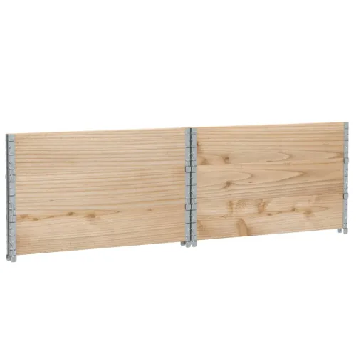 Okviri za palete 3 kom 100x100 cm od masivne borovine - Prirodna 100 x 100 cm 3 Cijena