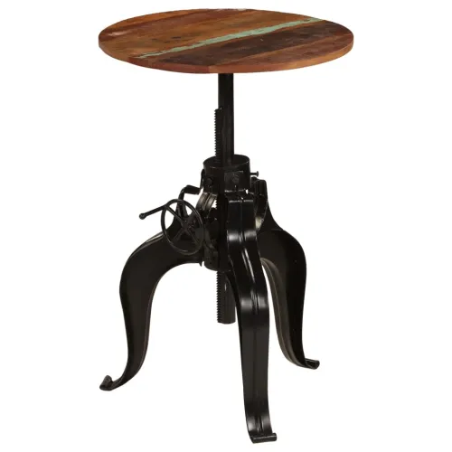 Barski stol od masivnog obnovljenog drva 60 x (76 - 110) cm - 60 x (76-110) cm Cijena
