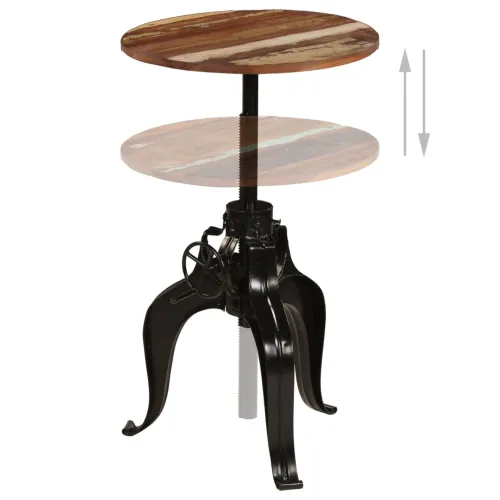 Barski stol od masivnog obnovljenog drva 60 x (76 - 110) cm - 60 x (76-110) cm Cijena