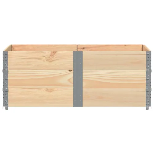 Okviri za palete 3 kom 150x100 cm od masivne borovine - Prirodna 150 x 100 cm 3 Cijena