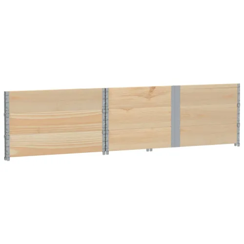 Okviri za palete 3 kom 150x100 cm od masivne borovine - Prirodna 150 x 100 cm 3 Cijena