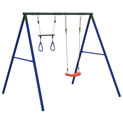Vanjski set s ljuljačkom i trapezom - Crvena Sjedalo ljuljačke + trapez Cijena