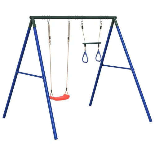 Vanjski set s ljuljačkom i trapezom - Crvena Sjedalo ljuljačke + trapez Cijena