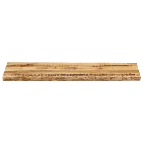 Stolna ploča sa živi rub 110x40x2,5cm masivno grubo drvo manga - Grubo drvo manga (prirodno) 110 x 40 cm 25 mm Cijena