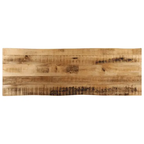 Stolna ploča sa živi rub 110x40x2,5cm masivno grubo drvo manga - Grubo drvo manga (prirodno) 110 x 40 cm 25 mm Cijena