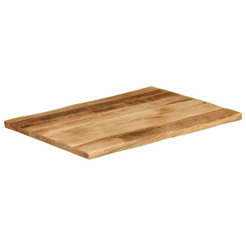 Stolna ploča sa živi rub 80x60x2,5 cm masivno grubo drvo manga - Grubo drvo manga (prirodno) 80 x 60 cm 25 mm Cijena
