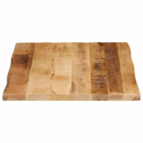 Stolna ploča sa živi rub 80x60x2,5 cm masivno grubo drvo manga - Grubo drvo manga (prirodno) 80 x 60 cm 25 mm Cijena