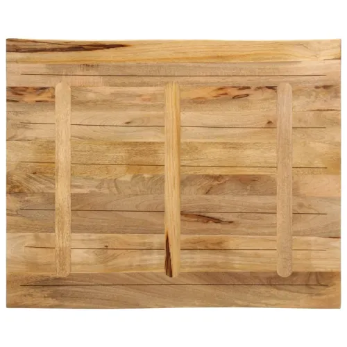 Stolna ploča sa živi rub 90x80x2,5 cm masivno grubo drvo manga - Grubo drvo manga (prirodno) 90 x 80 cm 25 mm Cijena