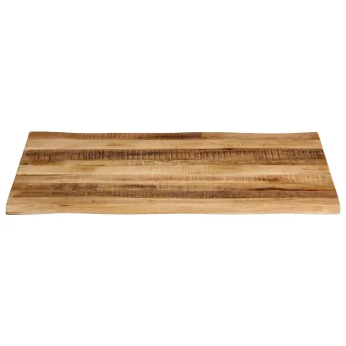 Stolna ploča sa živi rub 90x80x2,5 cm masivno grubo drvo manga - Grubo drvo manga (prirodno) 90 x 80 cm 25 mm Cijena