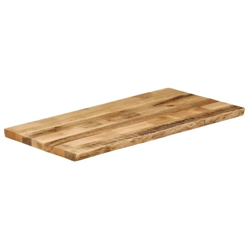 Stolna ploča sa živi rub 100x60x3,8 cm masivno grubo drvo manga - Grubo drvo manga (prirodno) 100 x 60 cm 38 mm Cijena