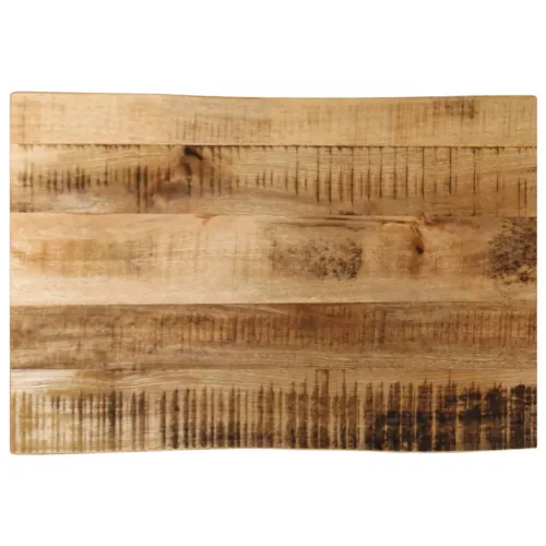 Stolna ploča sa živi rub 50x40x2,5 cm masivno grubo drvo manga - Grubo drvo manga (prirodno) 50 x 40 cm 25 mm Cijena