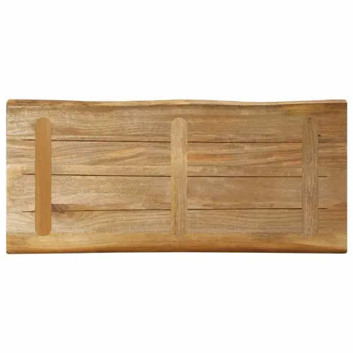 Stolna ploča sa živi rub 100x40x2,5cm masivno grubo drvo manga - Grubo drvo manga (prirodno) 100 x 40 cm 25 mm Cijena