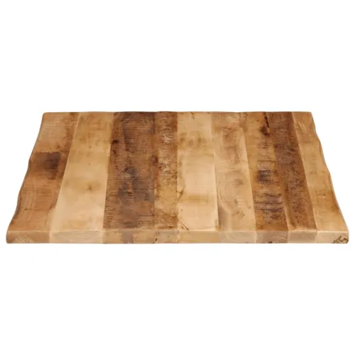 Stolna ploča sa živi rub 100x80x2,5cm masivno grubo drvo manga - Grubo drvo manga (prirodno) 100 x 80 cm 25 mm Cijena