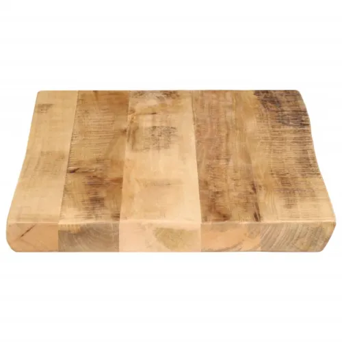 Stolna ploča sa živi rub 70x40x3,8 cm masivno grubo drvo manga - Grubo drvo manga (prirodno) 70 x 40 cm 38 mm Cijena